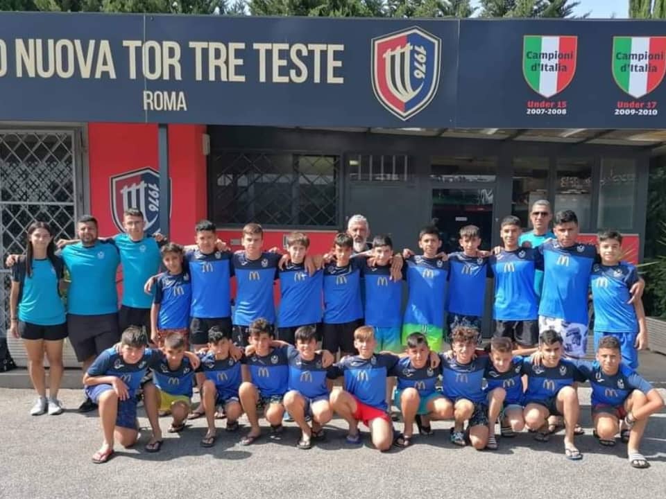 Kids Soccer School Εθνικός Άχνας: Μοναδική και αξέχαστη εκδρομή στη Ρώμη ως φιλοξενούμενη της Nuova Tor Tre Teste!