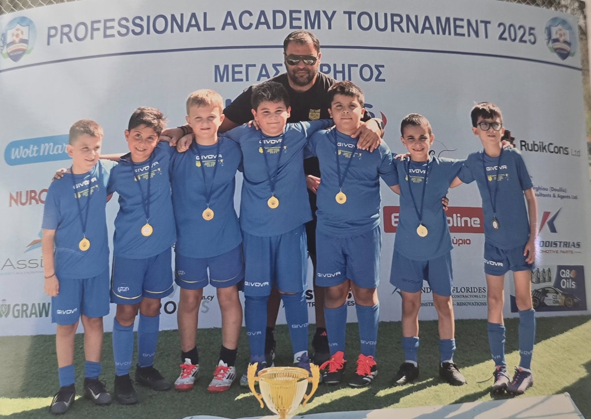 Διαφήμισαν το ποδόσφαιρο οι Ακαδημίες Ποδοσφαίρου ΘΟΙ Λακατάμιας στο Professional Academy Tournament