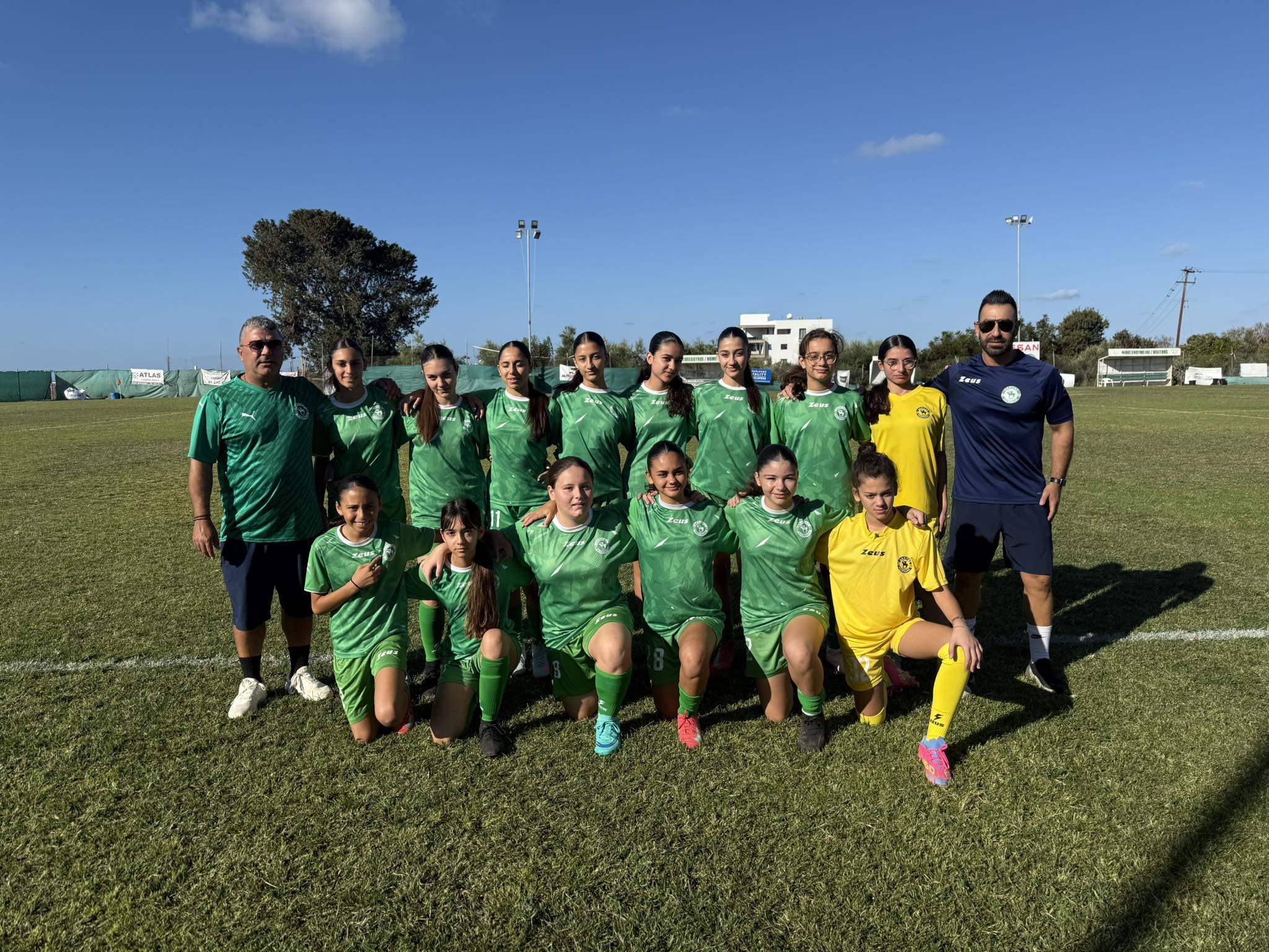 Ονειρεμένο ξεκίνημα για τη νεοσύστατη ομάδα κοριτσιών Κ15 του ΚΕΡΑΥΝΟΥ Πάφου ΑΚΡΙΤΑ Χλώρακας! VIDEO & Εικόνες